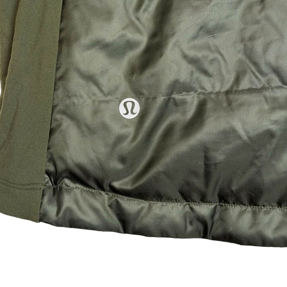 Lululemon Down For A Run Vest Gator Green - Picture 6 of 8